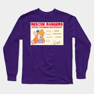 Gadget: Rescue Rangers I.D. Long Sleeve T-Shirt